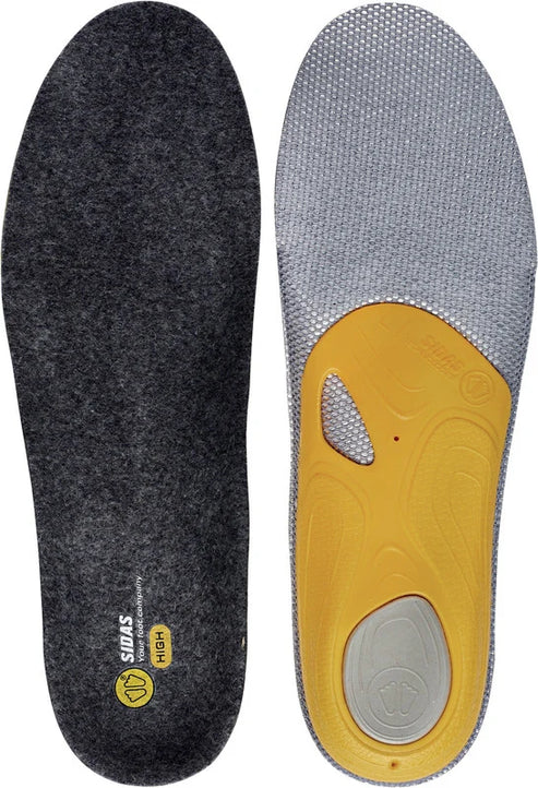 Sidas 3Feet Merino High Arch Insoles