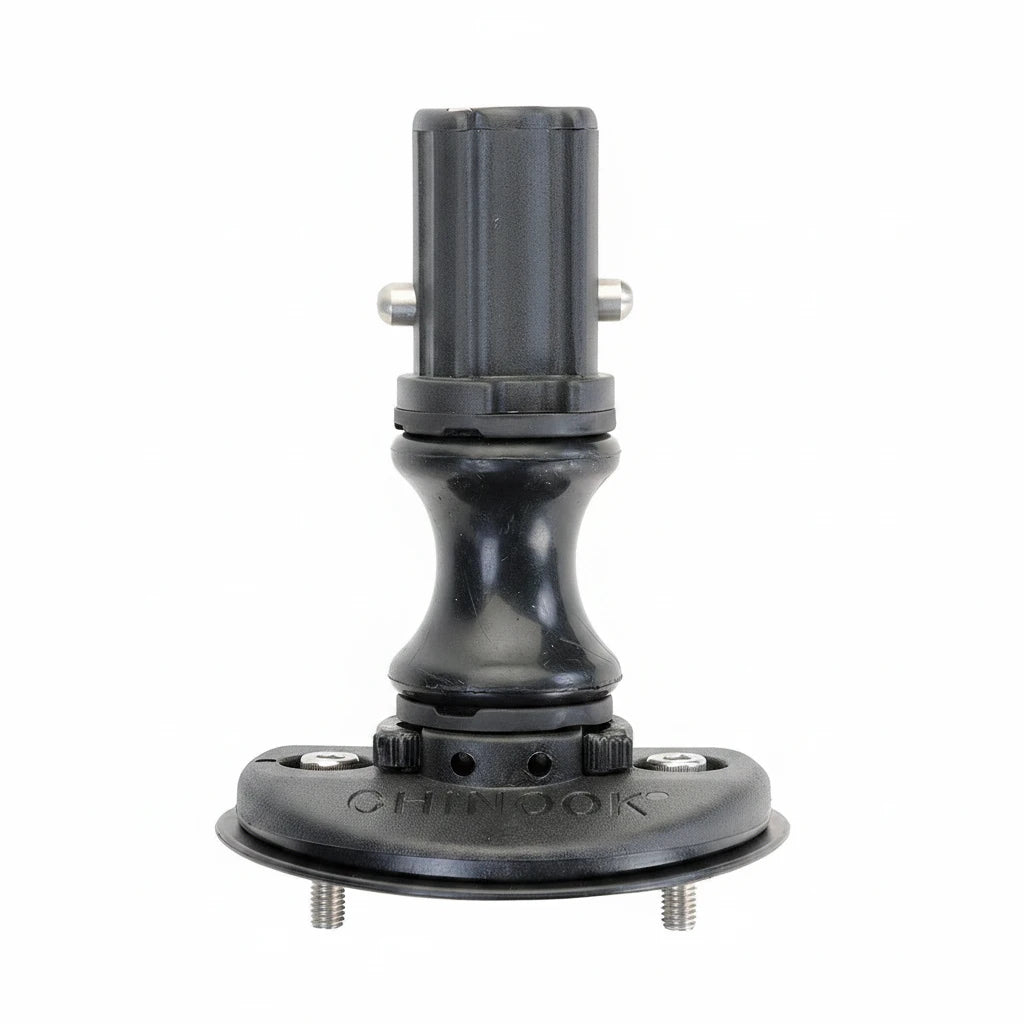 Chinook 2-Bolt Quick Release Rubber Mast Base - US Cup