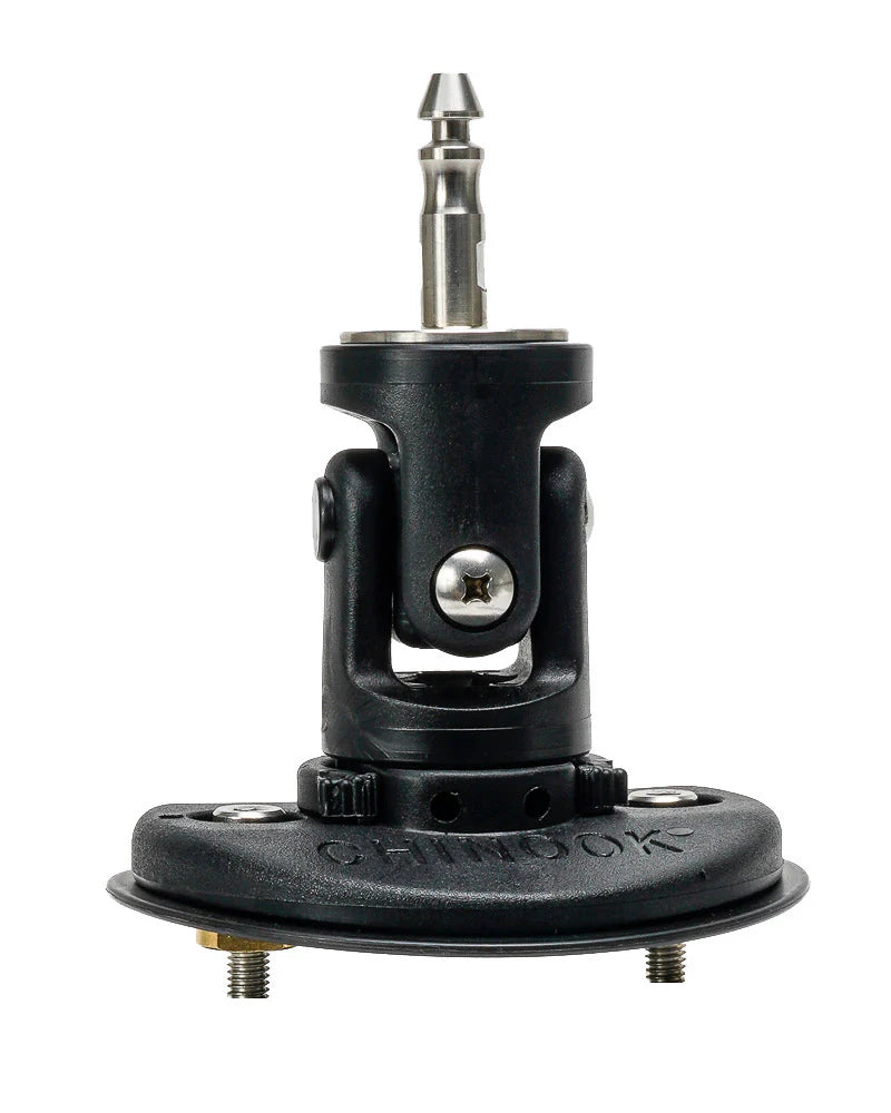 Chinook 2-Bolt Quick Release Mechanical Mast Base - Euro Pin
