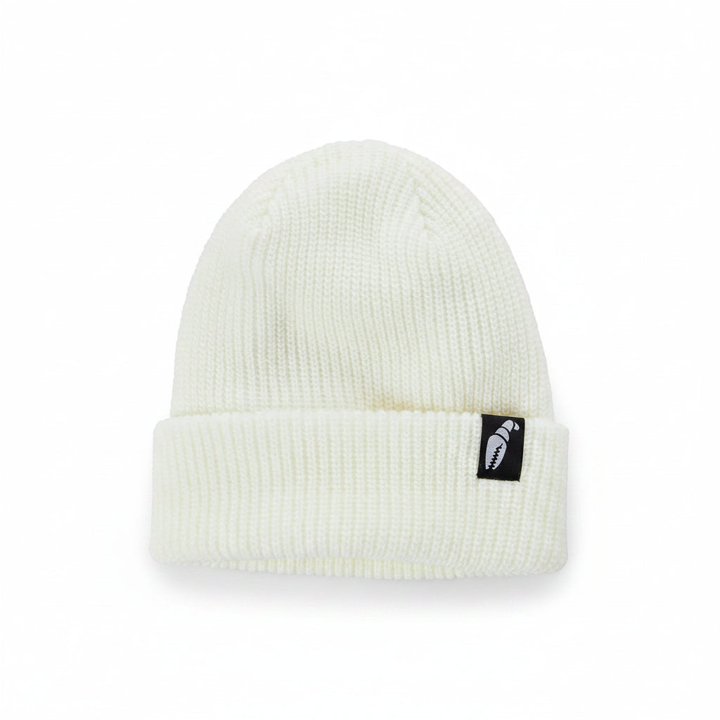 Crab Grab Claw Label Cuff Beanie
