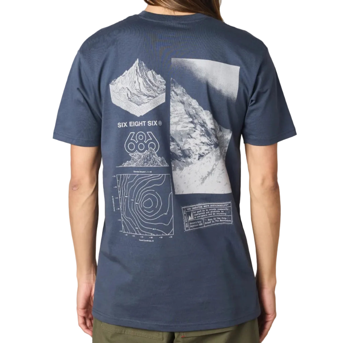 686 Cross Cut Authentic SS Tee