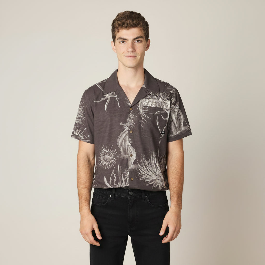 686 Nomad Perforated Button Down Shirt