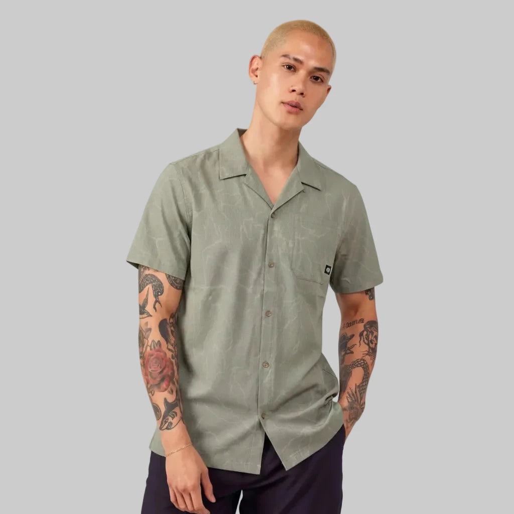 686 Nomad Perforated Button Down Shirt