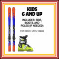 Online Season Rental: Kids Ski