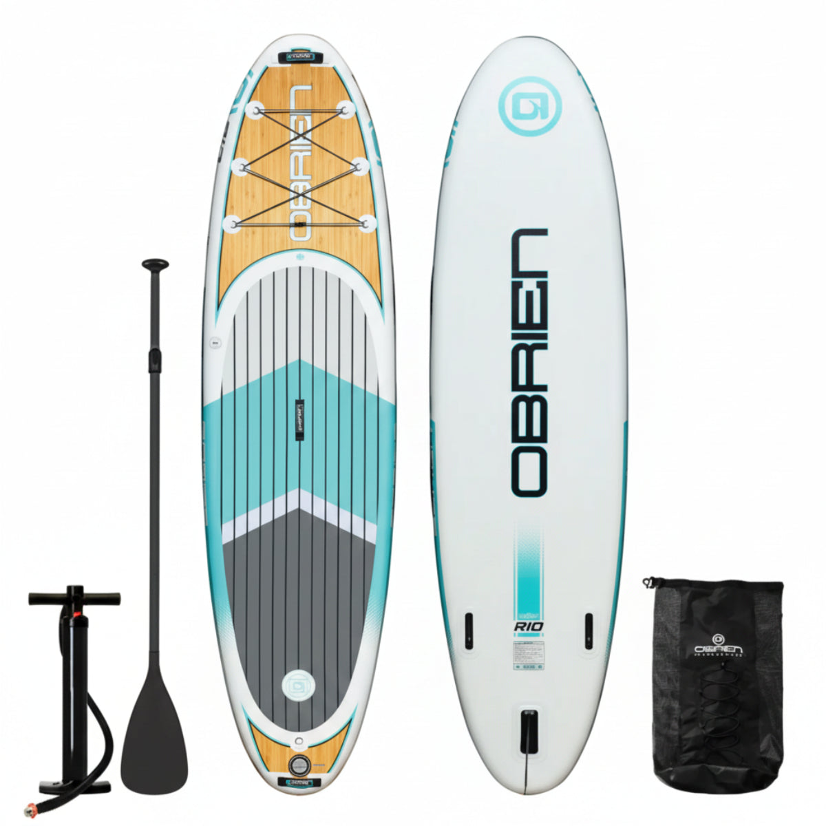 O'Brien Rio Inflatable Stand Up Paddleboard Package - 11'