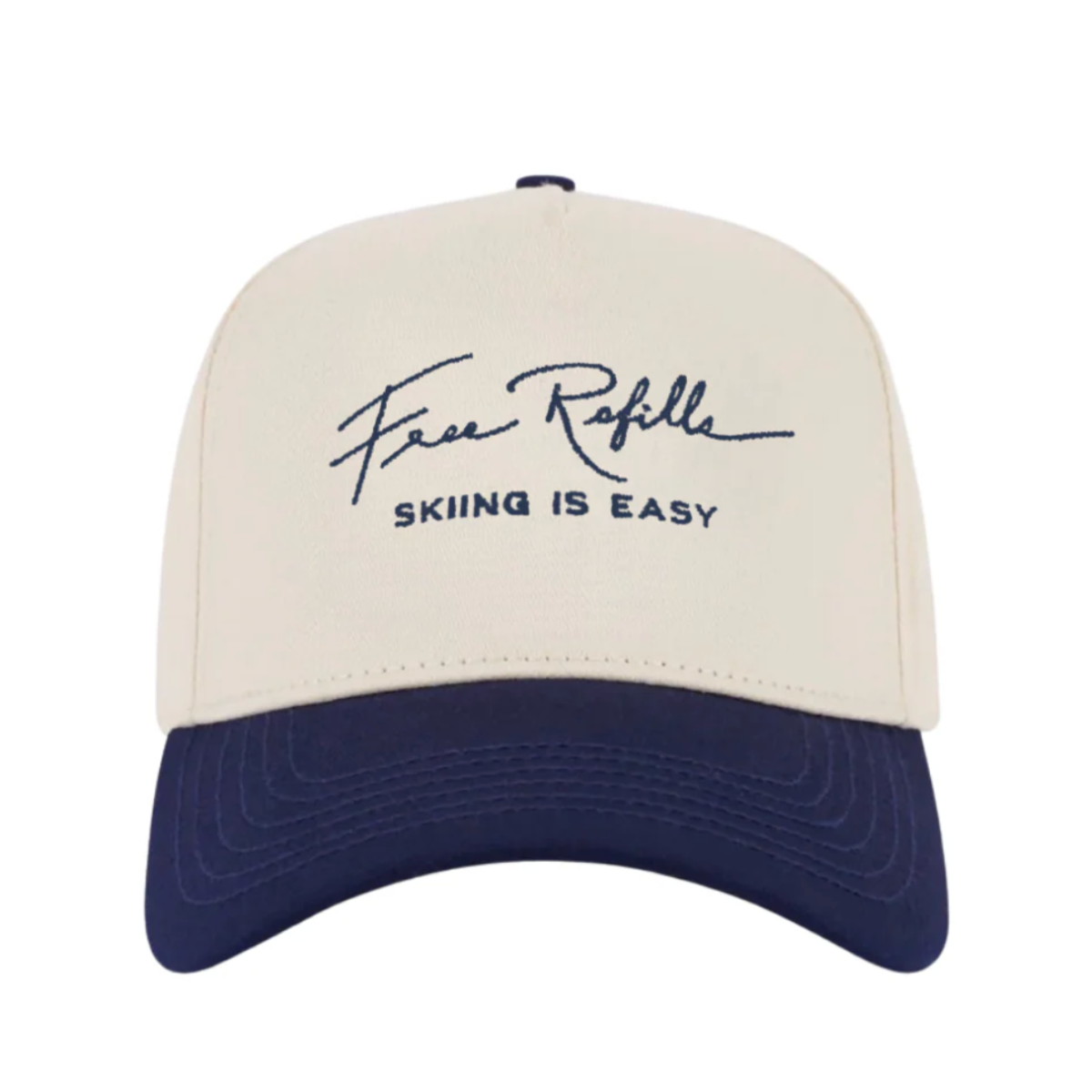 Skiing Is Easy Free Refills Hat