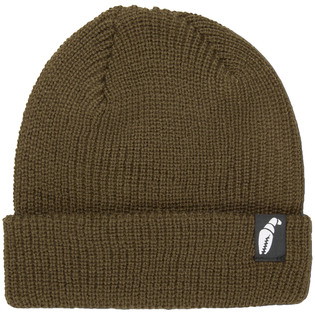 Crab Grab Claw Label Cuff Beanie