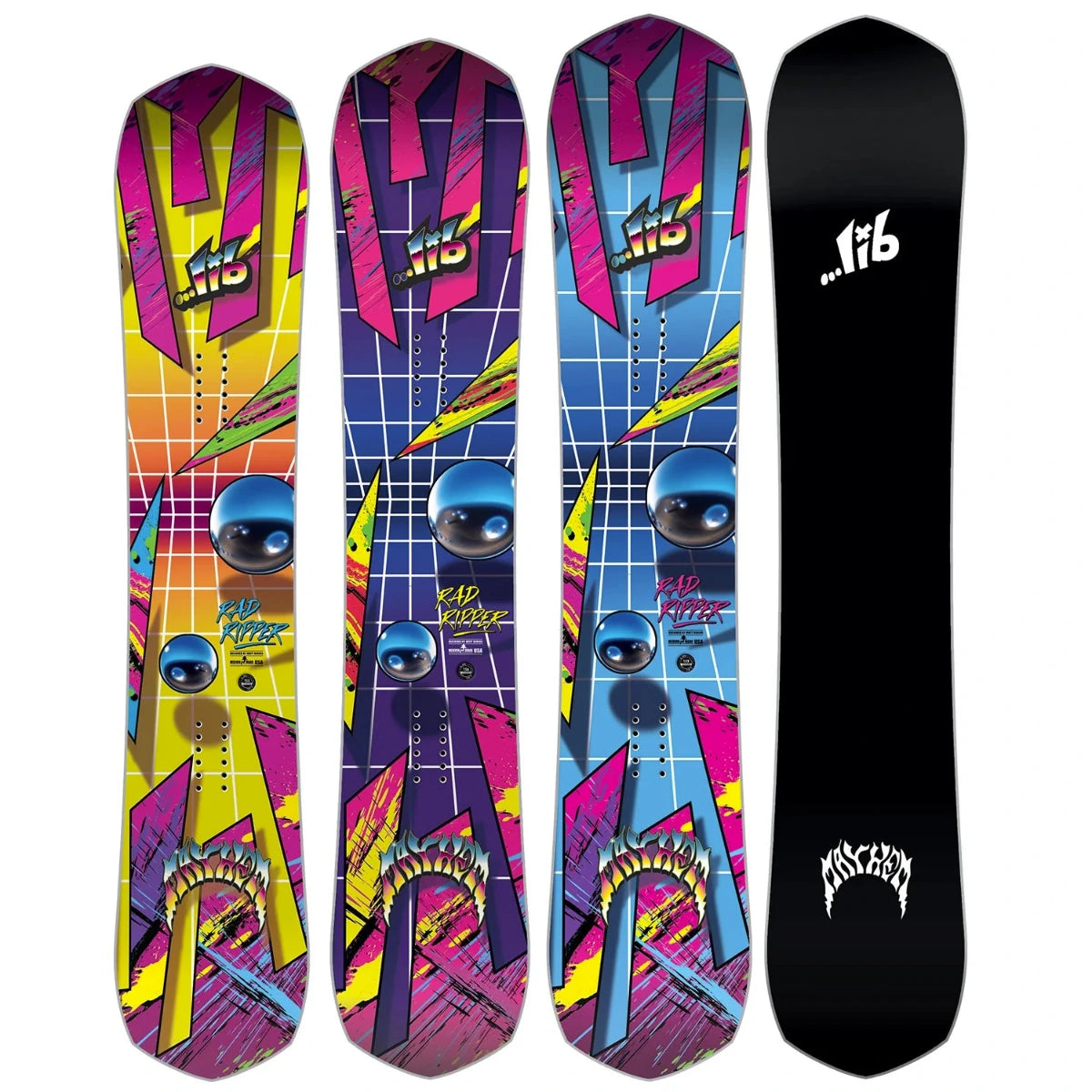 Lib Tech Mayhem Rad Ripper Snowboard 2025