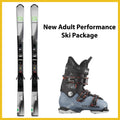 Online Season Rental: Adult New Ski