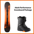 Online Season Rental: Adult Performance Snowboard