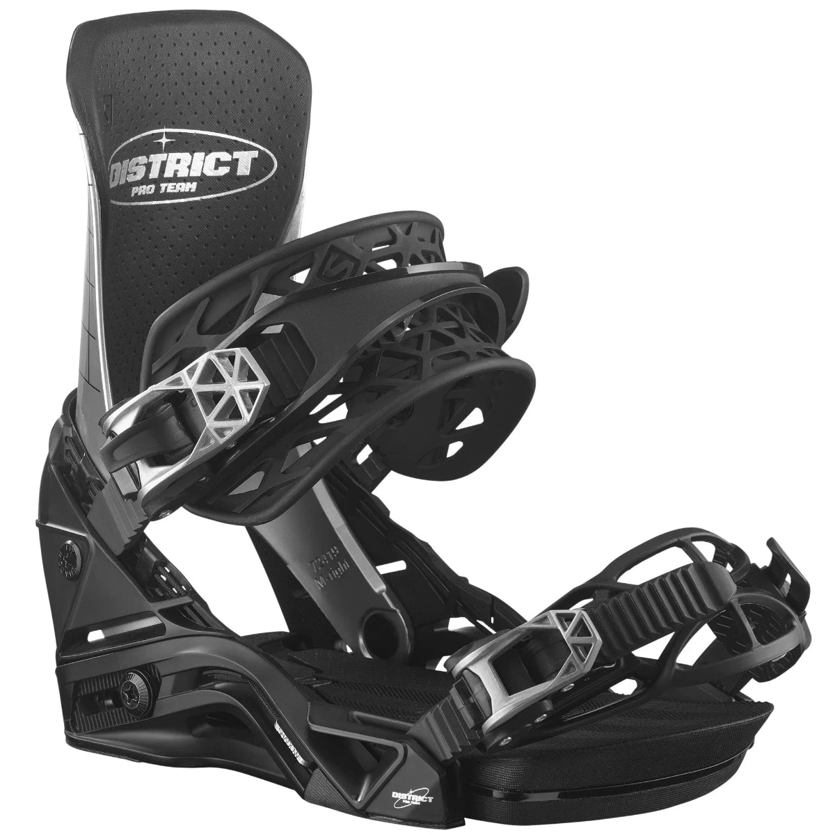 Salomon District Pro Team Snowboard Bindings 2024