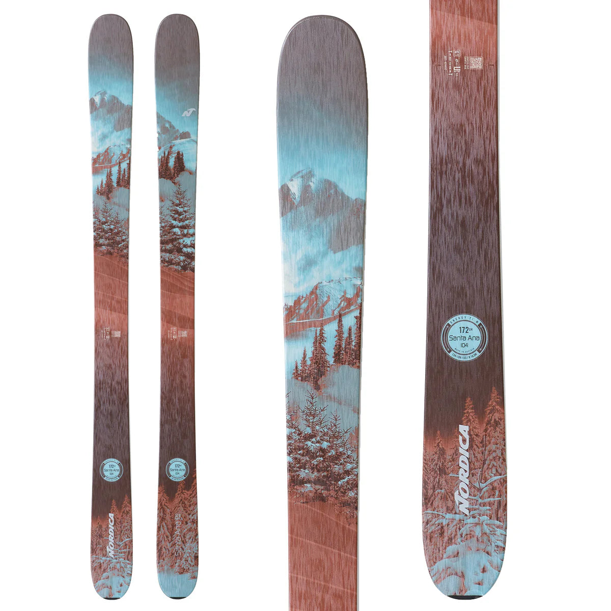 Nordica Santa Ana 104 Free Skis 2024