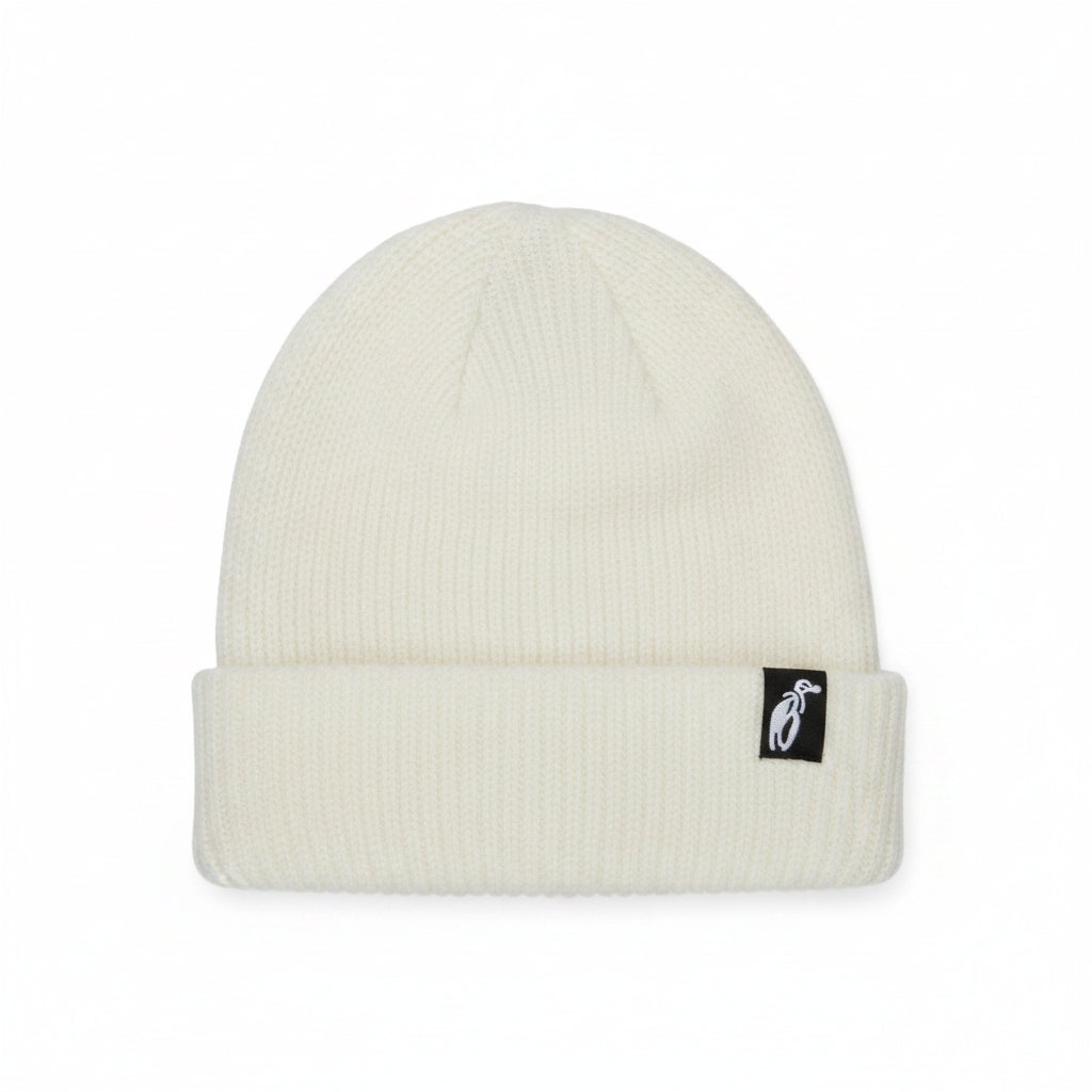 Crab Grab Claw Label Cuff Beanie