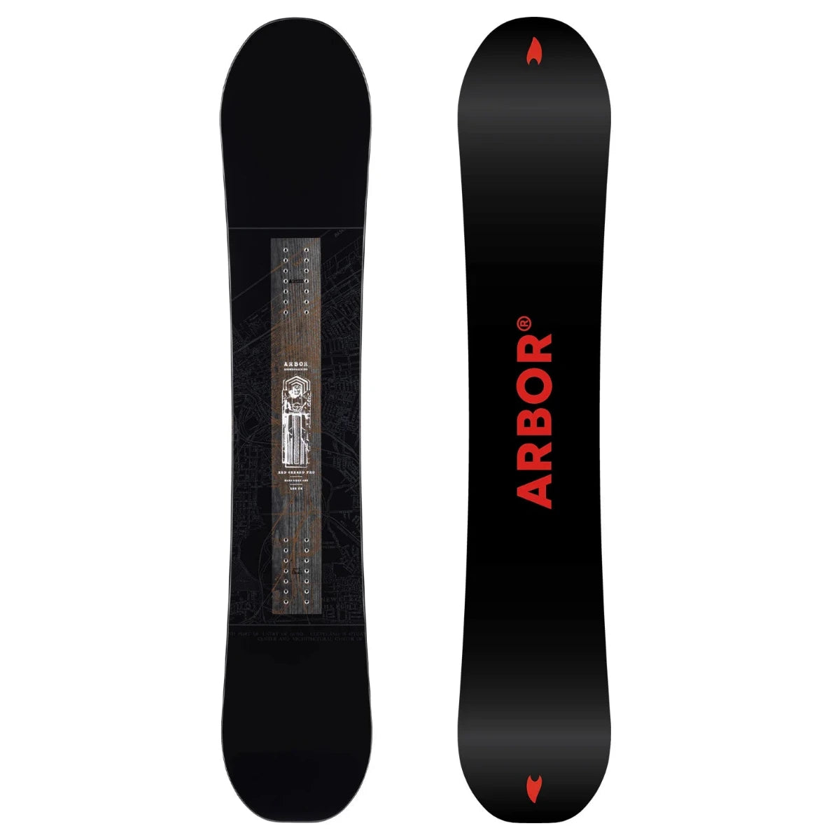 Arbor Red Gerard Pro Snowboard 2026