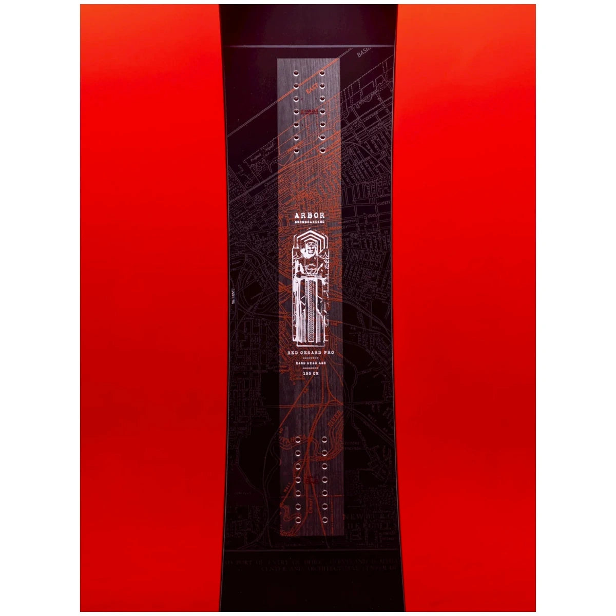 Arbor Red Gerard Pro Snowboard 2026
