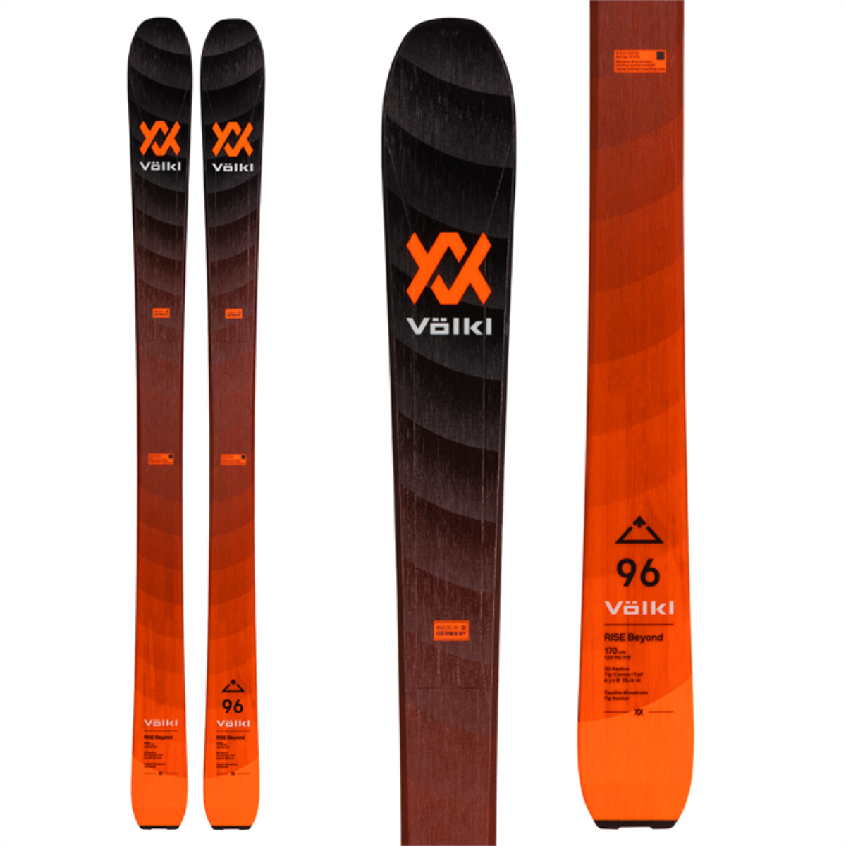 Volkl RISE Beyond 96 Skis 2023