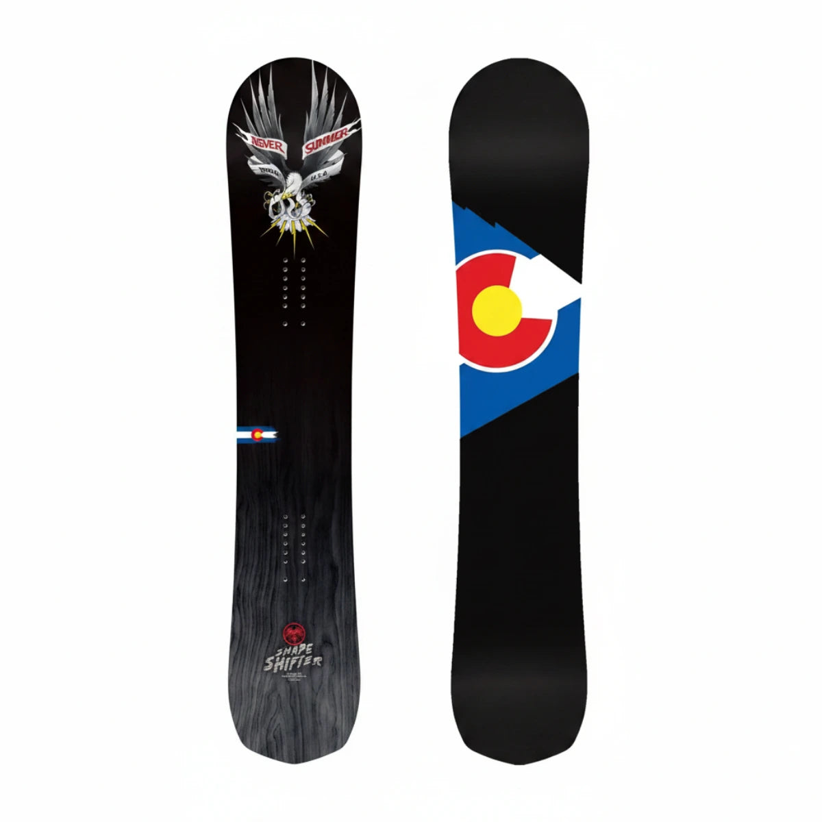 Never Summer Shapeshifter Snowboard 2025