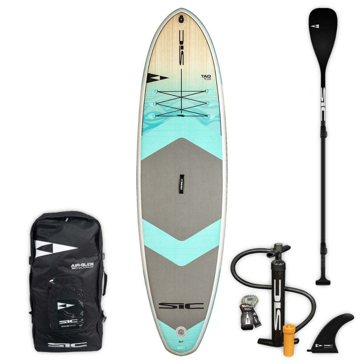 SIC Tao Air Surf 10'6" Inflatable Stand Up Paddleboard Package 2022