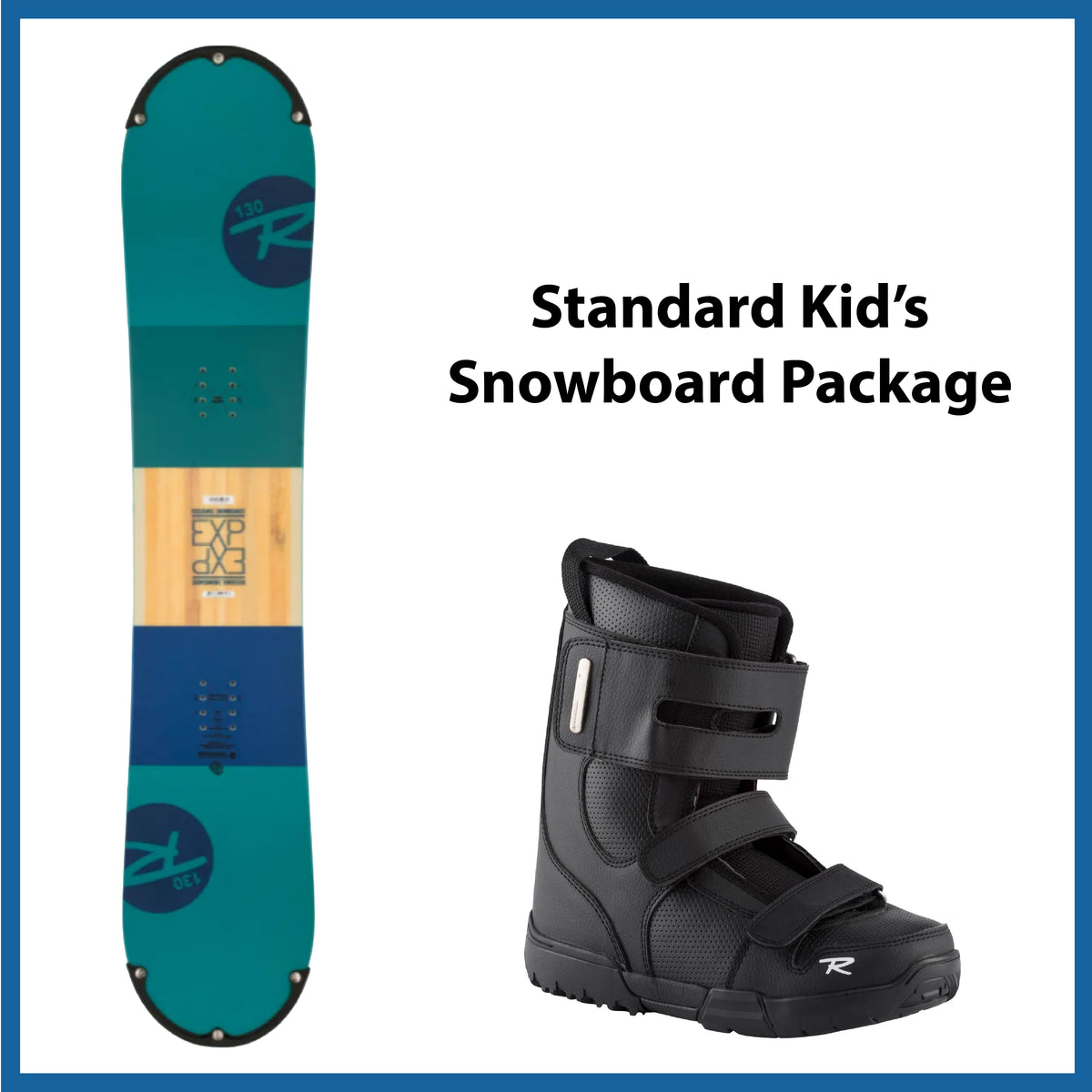 Online Season Rental: Kids Snowboard
