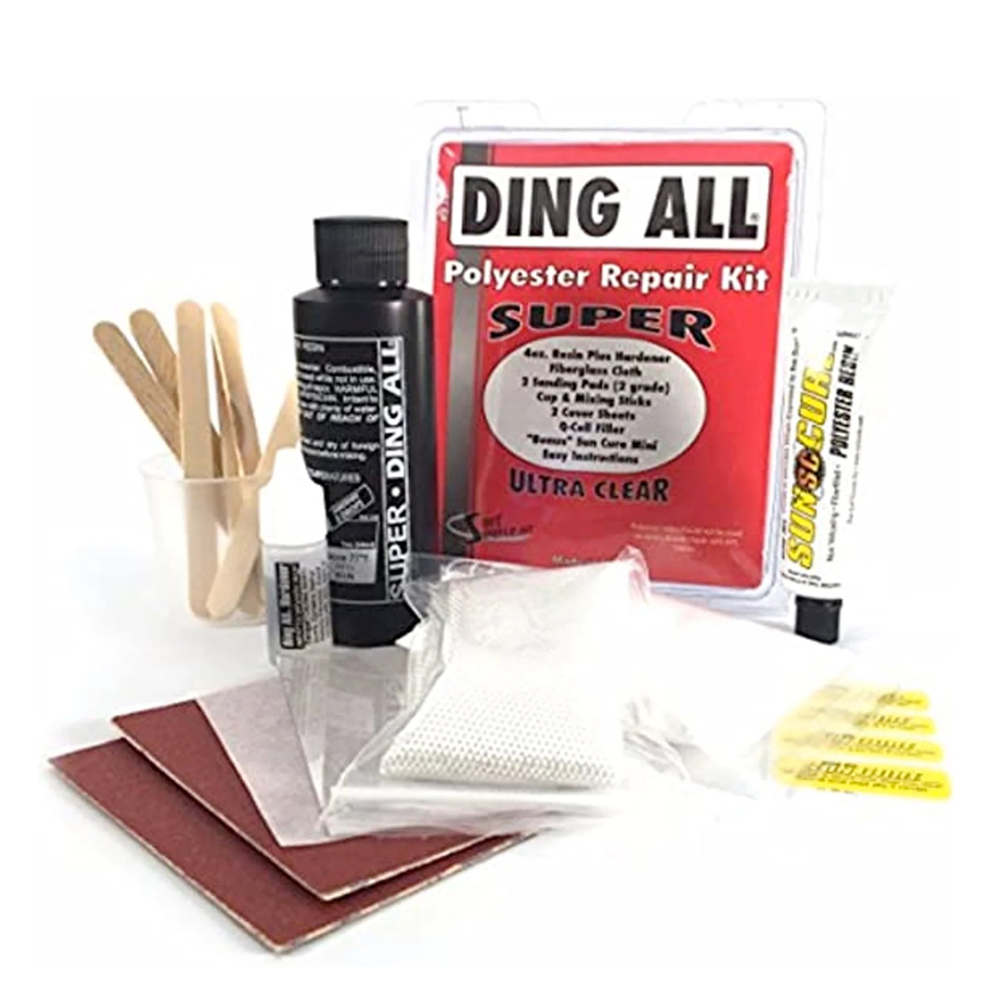 Ding All UV Polyester Repair Kit