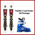 Online Season Rental: 5 and Under Ski