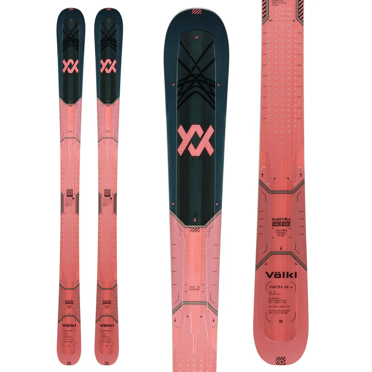 Volkl Mantra 88 W Skis 2026