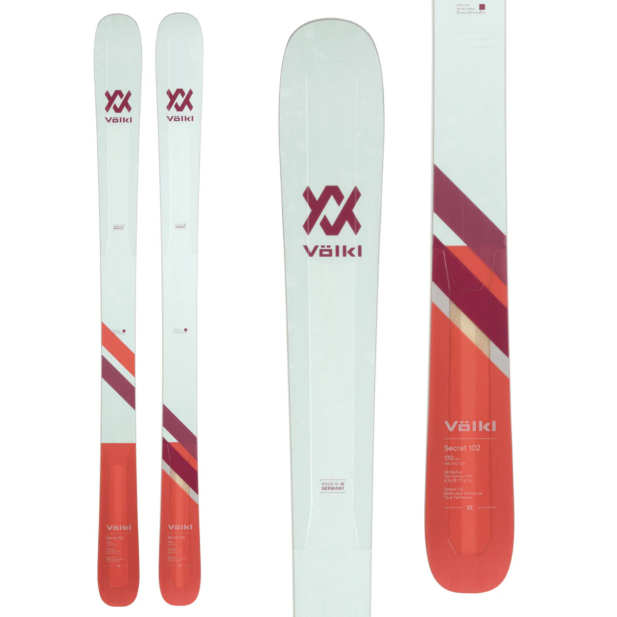 Volkl Secret 102 Skis 2021